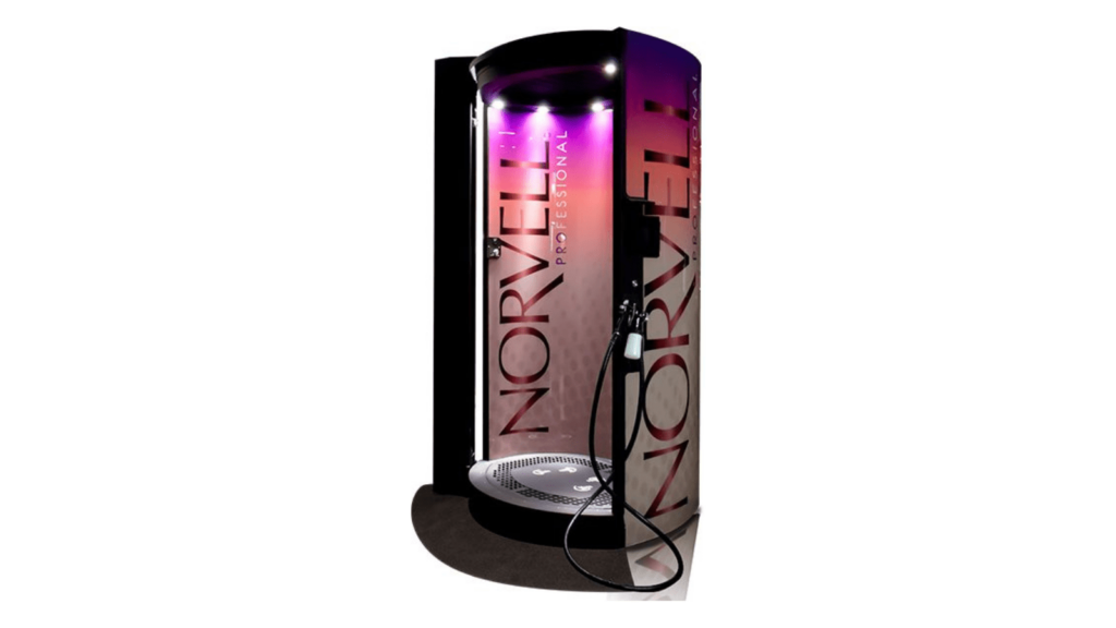 norvell auto revolution spray tan booth