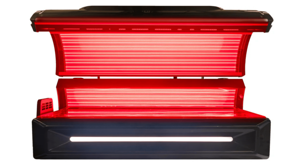 red light therapy bed