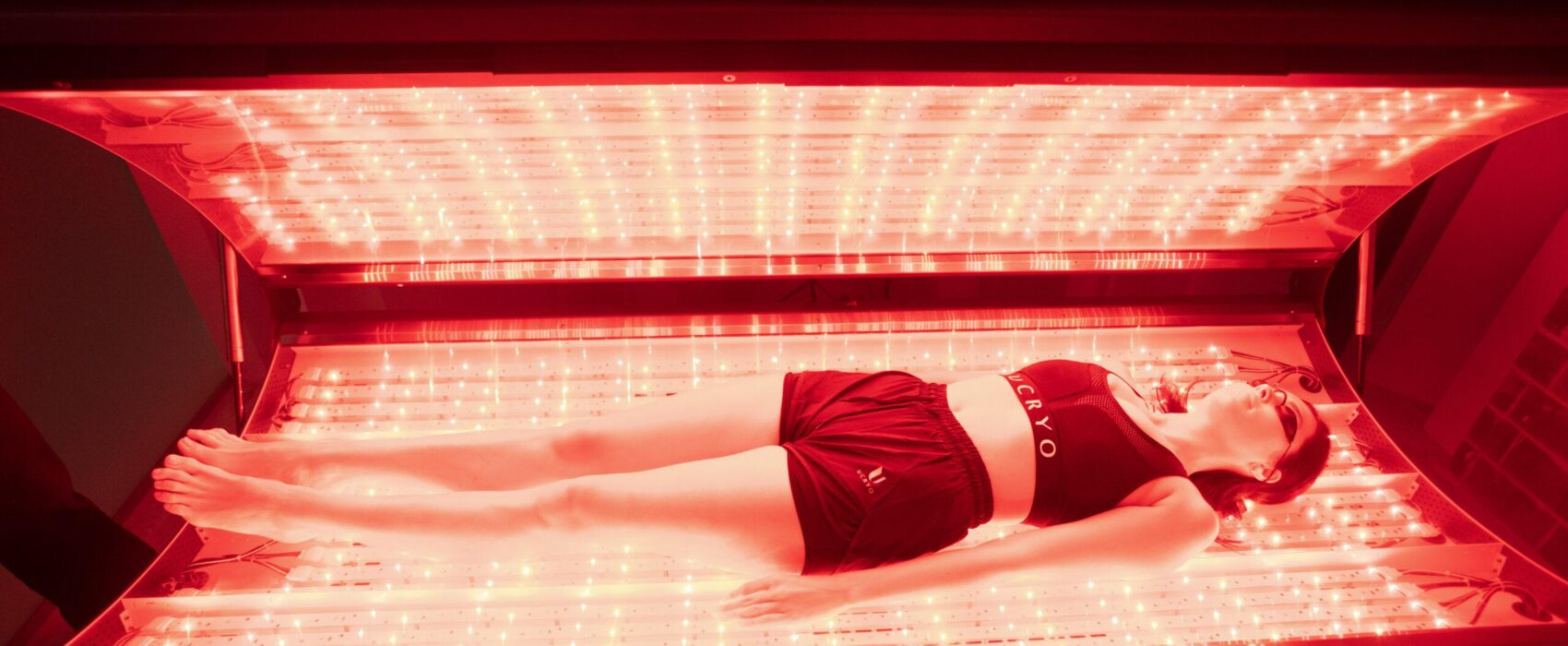 red light therapy bed