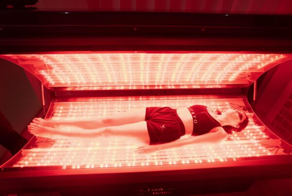 red light therapy bed